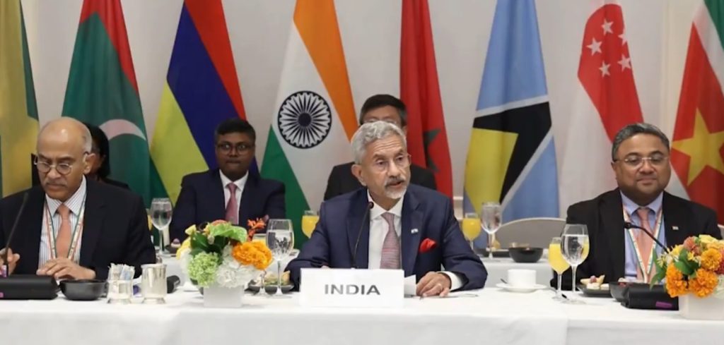 विदेश मंत्री सुब्रमण्यम ने सयुक्त राष्ट्र में विकासशील देशो के साथ सहयोग बढ़ाने की बात कही 